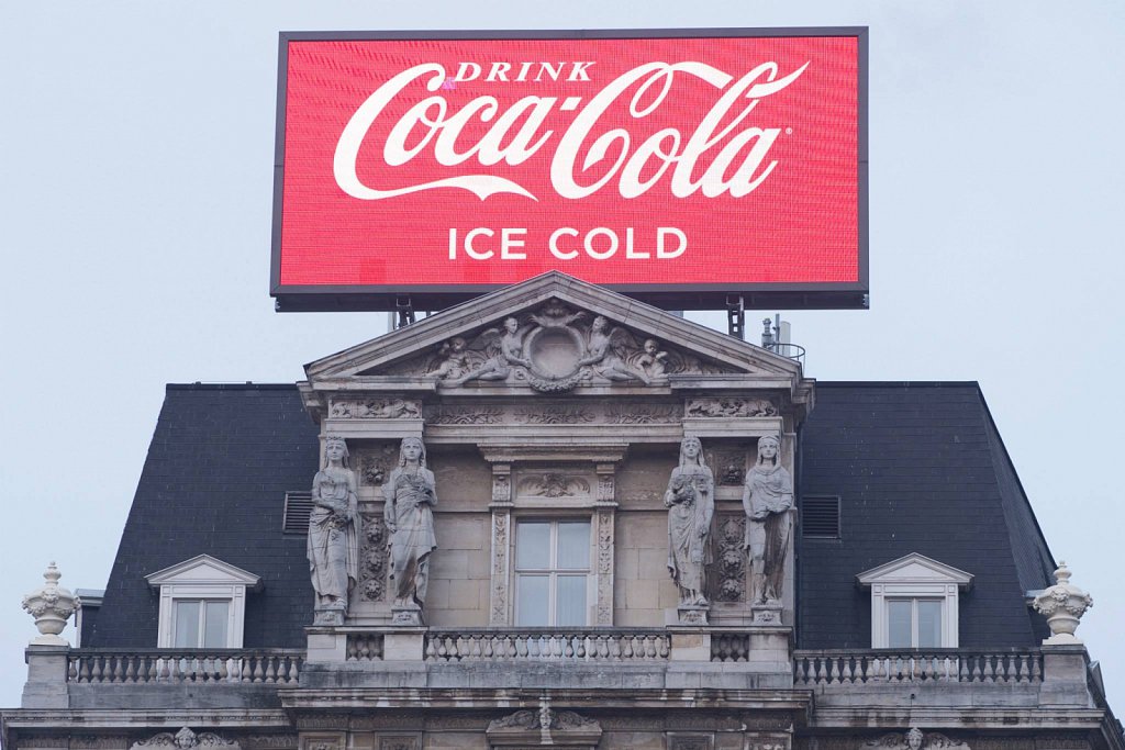Drink Coca Cola ice cold